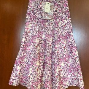 Strapless Floral Express Dress